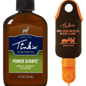 Tinks W5105 Dial-A-Dripper Power Scrape Combo Deer Attractant Mock Scrape Starter Scent 4 oz Dripper