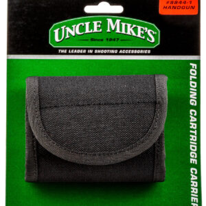Uncle Mike's 8844 Folding Cartridge Carrier Handgun 12 Rounds Black Nylon