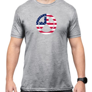 Magpul MAG1281030S Independence Icon  Athletic Gray Heather Cotton/Polyester Short Sleeve Small