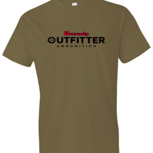 Hornady Gear 31362 Big Buck  Coyote Brown, Cotton Short Sleeve, Semi-Fitted, Medium