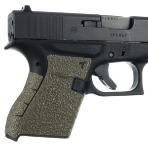 Talon Grips 100M Adhesive Grip  Compatible w/Glock 43, Moss Textured Rubber
