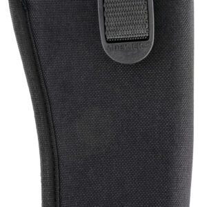Uncle Mike's 81061 Sidekick Hip Holster OWB Size 06 Black Cordura Belt Loop Fits 22 Auto  & Airgun Fits 5.50-6" Barrel Right Hand
