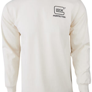 Glock AP96073 Born In Austria  Tan Pre-Shrunk Cotton Long Sleeve Large