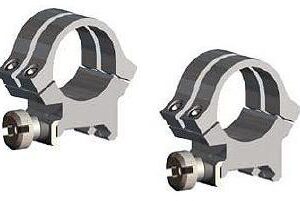 Weaver Quad Lock Detachable Scope Rings 1" High - Silver