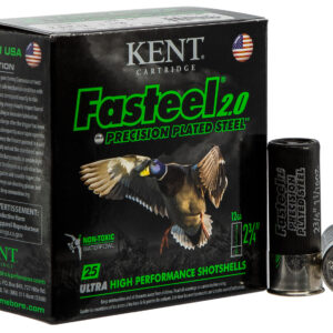 Kent Cartridge K122FS303 Fasteel 2.0  12 Gauge 2.75" 1 1/16 oz 3 Shot 25 Per Box/ 10 Case