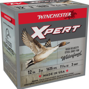 Winchester Ammo WEX123M3 Super X Xpert High Velocity 12Gauge 3" 1 1/16oz 3Shot 25 Per Box/10 Case