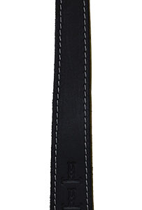 Crickett KSA800 Rifle Sling  Embossed Black Leather, 23"L x 1.75" W