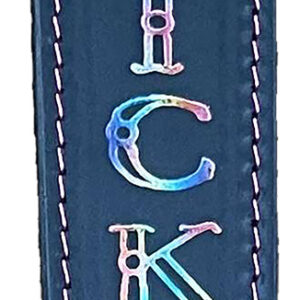 Crickett KSA802 Rifle Sling  Black w/ Pink Stitching Leather 23" OAL Rifle