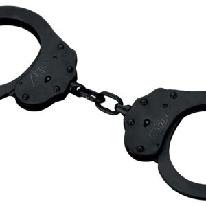 Uzi Accessories UZIHCEUBCNIJ Handcuffs NIJ Black Steel Includes 2 Keys