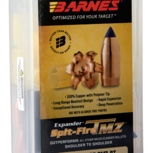 Barnes Bullets 30589 Spit-Fire TMZ Muzzleloader 50 Spit-Fire TMZ 250gr 15rd/Box