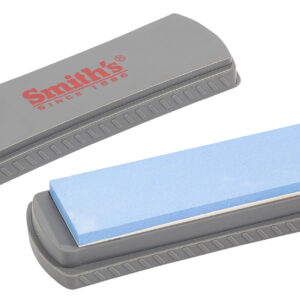 Smiths Products 51314 DualGrit Double-Sided Whetstone 6" Grit Sharpener Medium Gray