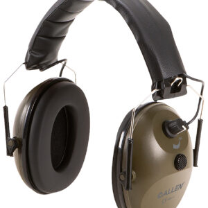 Allen 2225 Single Microphone Emuff  82 dB OD Green/Black Adult