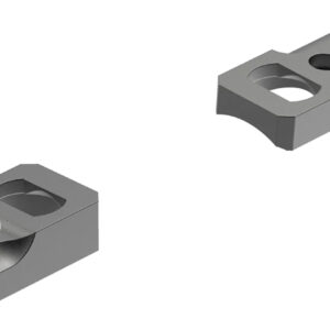 Leupold 60760 Dual Dovetail Base Set Matte Black Kimber 8400