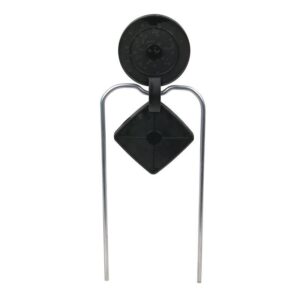 Champion Duraseal Spinner Target Double Gong Black