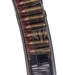 ETS MAG HK MP5 9MM 20RD CARBON SMOKE