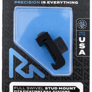 Rival Arms RA-RA92M2B Full Swivel Stud Mount  Black Anodized 6061-T6 Aluminum compatible with Picatinny Rail (Swivel Not Included)