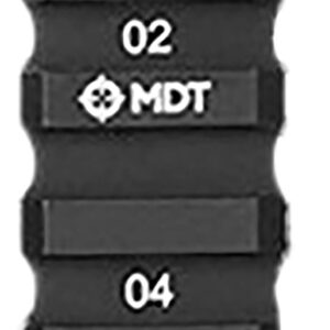 Mdt Sporting Goods Inc 103150-BLK M-Lok Picatinny Rail  Black Anodized 2.50" Long