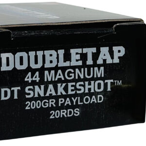 DoubleTap Ammunition 44MSS2 Snake Shot  44Mag 200gr 20 Per Box/50 Case