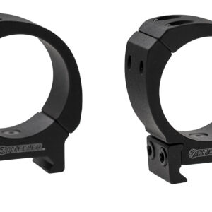 Wheeler 1133749 Sporter Scope Rings  Black 1" High