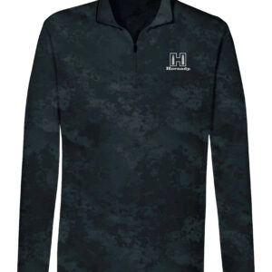 Hornady 99597XXXL Performance 1/4 Zip Black Long Sleeve 3XL