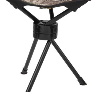 Vanish 5913 Swivel Tripod Stool  Realtree Edge Steel