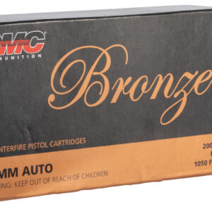 PMC 10A Bronze  10mmAuto 200gr Full Metal Jacket Truncated Cone 50 Per Box/20 Case