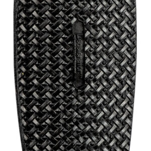 Pachmayr 01317 D750B Decelerator Field Style Recoil Pad Medium Black Basketweave Rubber 1" Thick