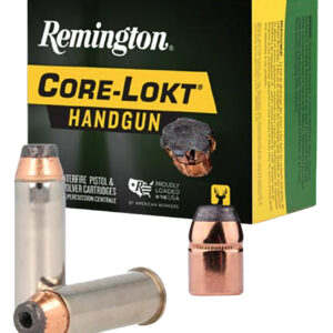 Remington Ammunition R20220 Core-Lokt Handgun 357Mag 180gr Jacketed Hollow Point 20 Per Box/10 Case