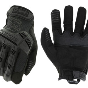 Mechanix Wear MPT-55-010 M-Pact Covert Black Synthetic Leather/Armortex Large