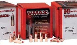 Hornady V-MAX Bullets .25 cal .257" 75 gr V-MAX 100/ct