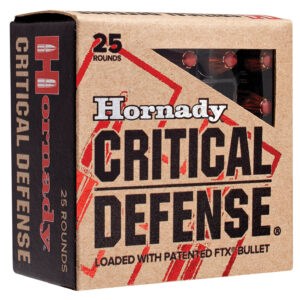 Hornady 90061 Critical Defense  327FederalMag 80gr Hornady Flex Tip eXpanding 25 Per Box/10 Case