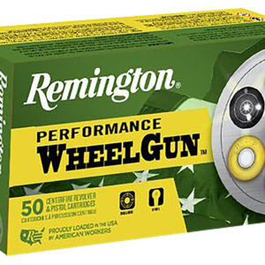 Remington Ammunition 22281 Performance WheelGun  38Special 158gr Lead Round Nose 50 Per Box/10 Case