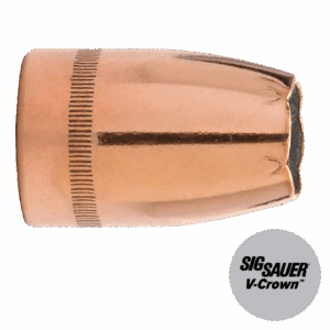 Sig Sauer V-Crown By Sierra Handgun Bullets 9mm .355" 124 gr. JHP Sig Sauer V-Crown 100/ct