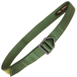 Tacshield T32XLOD Tactical Riggers Belt OD Green Webbing 42"-46" 1.75" Wide Rigger Buckle Closure