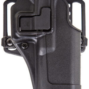 Blackhawk 410542BKR Serpa CQC  OWB Size 42 Matte Black Polymer Belt Loop/Paddle Fits 1911 Commander Right Hand