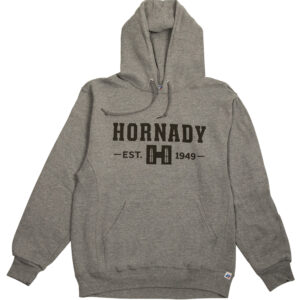 Hornady 99595XXXL Hornady Hoodie  Gray Long Sleeve 3XL