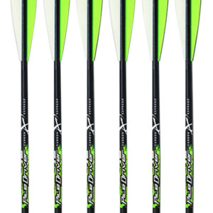 Carbon Express 52140 Piledriver Crossbolt Green 20" Carbon Fiber 6 Pack