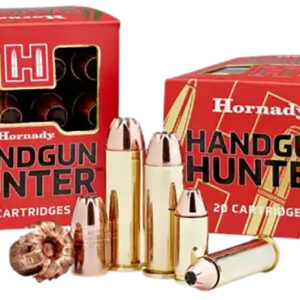 Hornady 9052 Handgun Hunter  357Mag 130gr Hornady MonoFlex 20 Per Box/10 Case