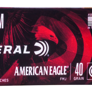 Federal AE5728A American Eagle Handgun 5.7x28mm 40gr Full Metal Jacket 50 Per Box/10 Case