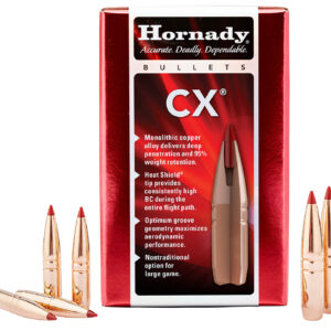 Hornady 271904 CX  270 Cal 100 gr Copper Solid 50 Per Box/ 40 Case