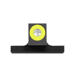 Night Fision SAW200001YGX Tritium Front Sight for Smith & Wesson  Green Tritium Yellow Outline M&P/Shield/SD9VE