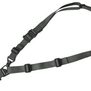 Magpul MAG514GRY MS3 Gen2 Sling Gray Nylon 48"-60" OAL Adjustable One-Two Point Rifle