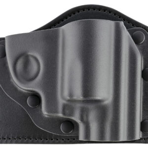 Galco TS212B TacSlide  OWB Black Kydex/Leather Belt Slide Fits 1911 Fits 3-5" Barrel Right Hand