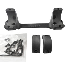 DNZ 82500 Game Reaper-Browning Scope Mount/Ring Combo Matte Black 1"