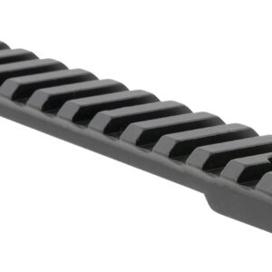 Talley PLM258763 Fierce Picatinny Rail  Black Anodized Long Action 20 MOA