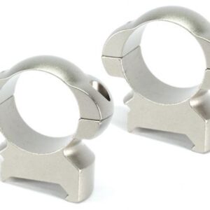 Weaver Grand Slam Steel Top Mount Scope Rings 1" HIgh Silver