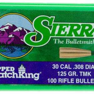 Sierra 7725 Tipped MatchKing  30Cal 125gr Tipped MatchKin 100/Box