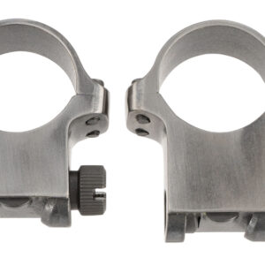 Ruger 90408 5K/6K Scope Ring Set  Silver 1" High