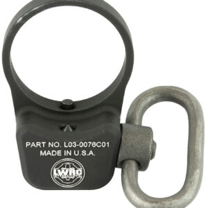LWRC 2000072A01 LWRCI Ambi QD Sling Mount with QD Swivel Black Metal