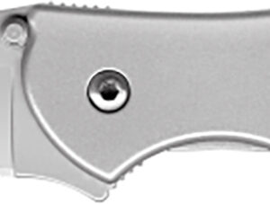 Kershaw 1660ST Leek  3" Folding Drop Point Part Serrated Bead Blasted 14C28N Steel Blade Bead Blasted 410 Stainless Steel Handle Includes Pocket Clip